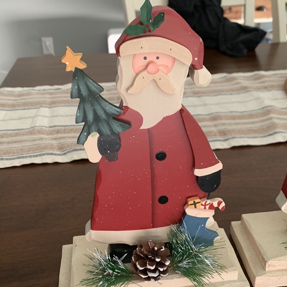 Two Santa Stocking Holders - Picture 2 of 7
